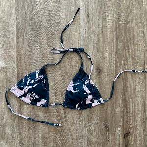 Patterned Bathing Suit Top